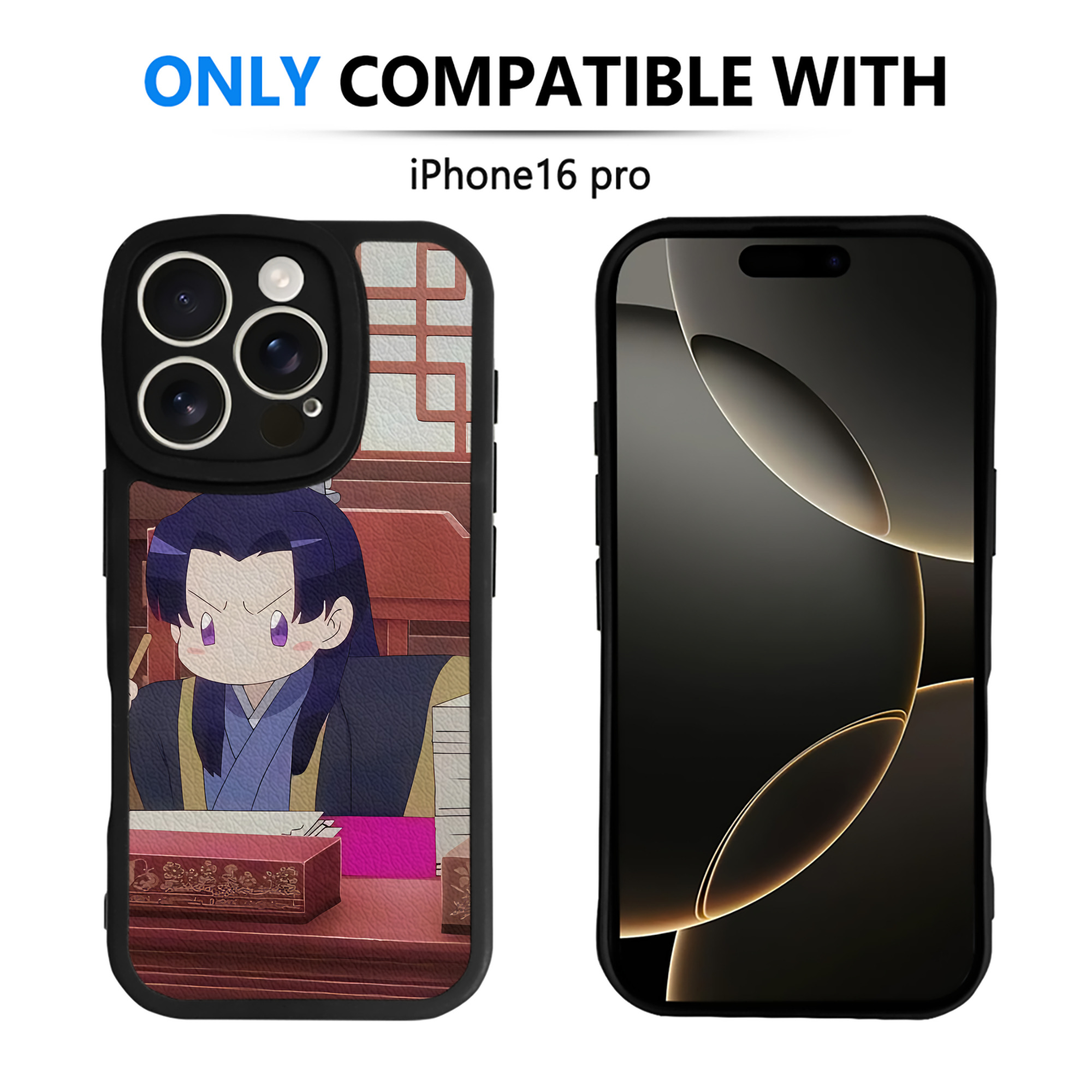 薬屋のひとりごと The Apothecary Diaries 【iPhone 16シリーズ対応】シリコンスマホケース（レザー調） 材質：シリコン